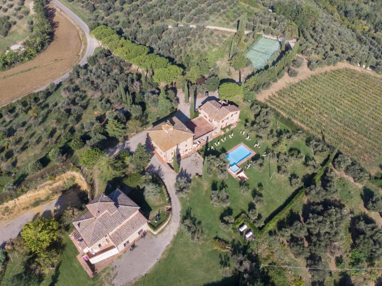 Гостевой дом Fattoria Querceto Tavarnelle Val di Pesa Экстерьер фото